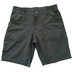 Kuhl Men's Green Flat Front Hiking Shorts